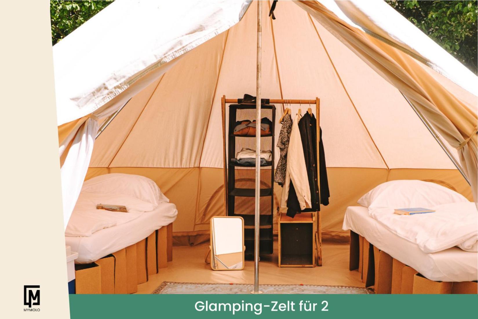 Glamping In Der Zeche Ewald Herten Herten  Extérieur photo