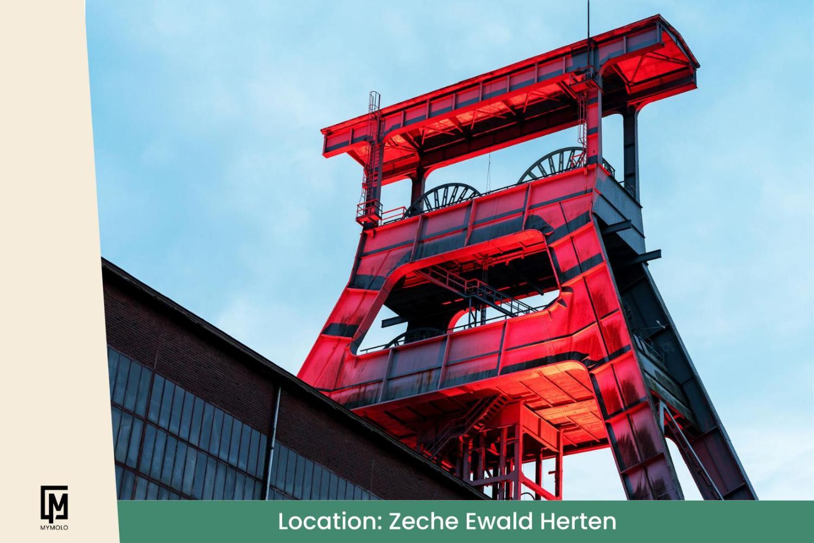 Glamping In Der Zeche Ewald Herten Herten  Extérieur photo
